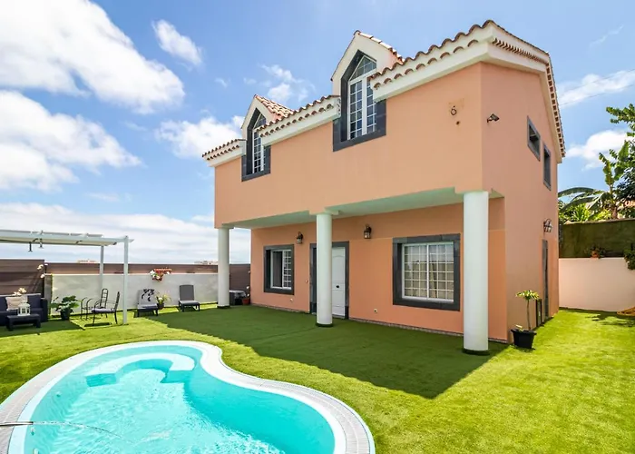 Villa Samperez Piscina Jardin 5 Dormitorios 12 Personas